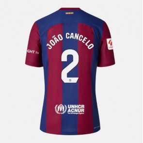 Barcelona Joao Cancelo #2 Domaci Dres za Ženska 2023-24 Kratak Rukavima